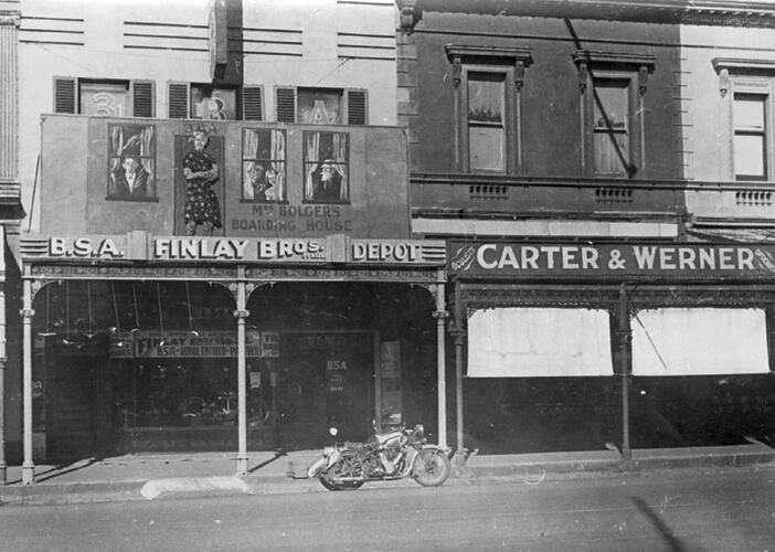 Photograph - Decorated Building, Ballarat, 1939