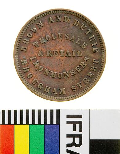Brown & Duthie Token Penny