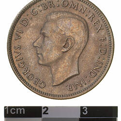 Coin - Florin (2 Shillings), Australia, 1943