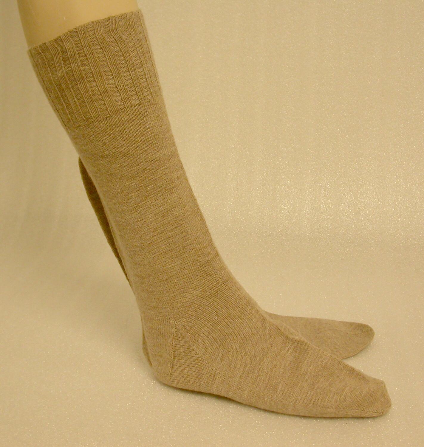 Socks Fawn Handknitted 