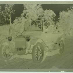 Negative - First World War - Motoring