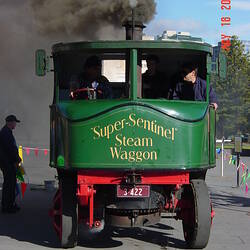 Sentinel Steam Waggon, Melbourne Museum, 18 May 2003