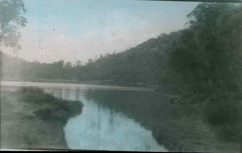 Lantern Slide - Lake Catani, Mt Buffalo, Victoria, 1951. [BA 1963]