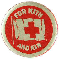 Badge - 'For Kith and Kin', World War I, 1915