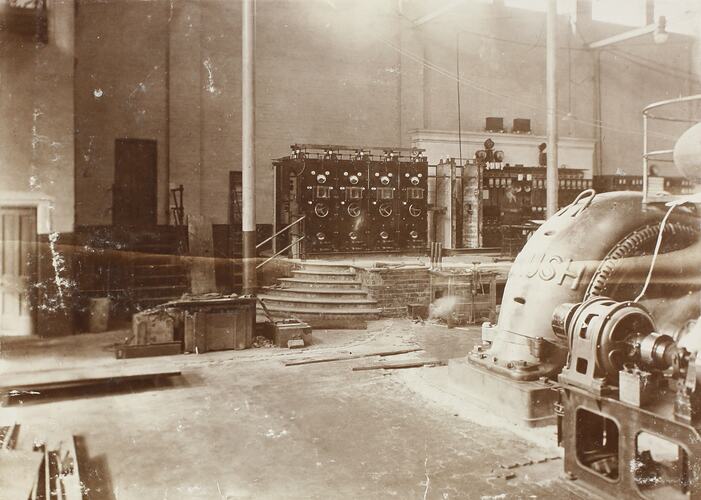 Photograph - Melbourne Electric Supply Co, Switchboard, Richmond, Victoria, November 1910