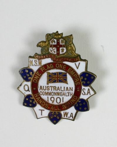 Badge - Australian Commonwealth, 1901