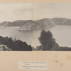 Photograph - Murray Pass from Deal Island, Left Part, Bass Strait, 1890