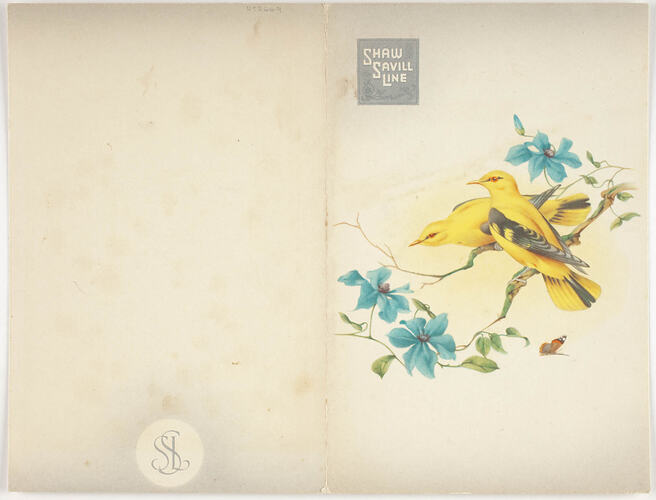 Menu - SS Southern Cross, Shaw Savill Line, Gala Dinner, 13th May 1957
