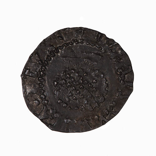 Coin - Penny, James I, Great Britain, 1612-1613 (Reverse)
