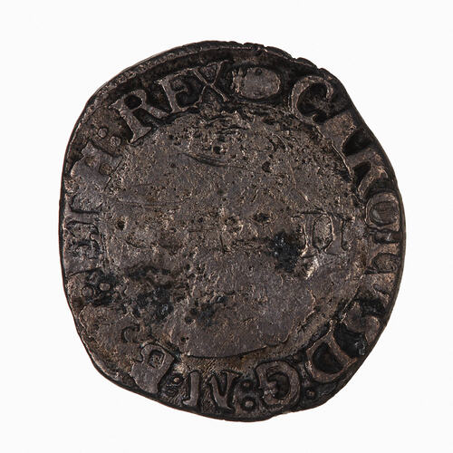 Coin - Halfgroat, Charles I, Great Britain, 1636-1638 (Obverse)