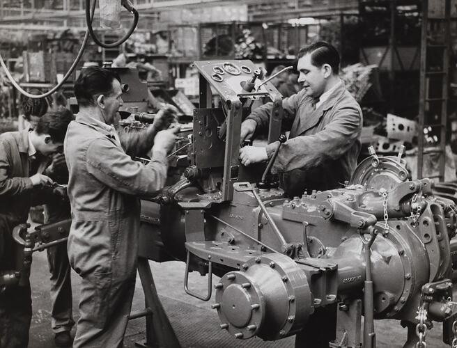 Photograph - Massey Ferguson, Console Assembly, Banner Lane, Coventry, England, circa 1961