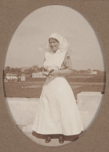 Digital Image - World War I, Nurse, Egypt, 1915-1917