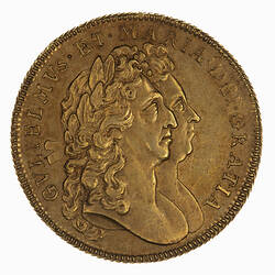 Coin - 2 Guineas, William & Mary, Great Britain, 1694