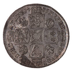 Coin - Shilling, George II, Great Britain, 1736 (Reverse)