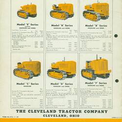 Cletrac Crawler Tractors