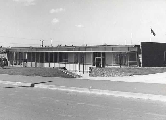 Photograph - Kodak Australasia Pty Ltd, Exterior View of Building 10, Medical & Personnel, Kodak Factory, Coburg, circa 1961