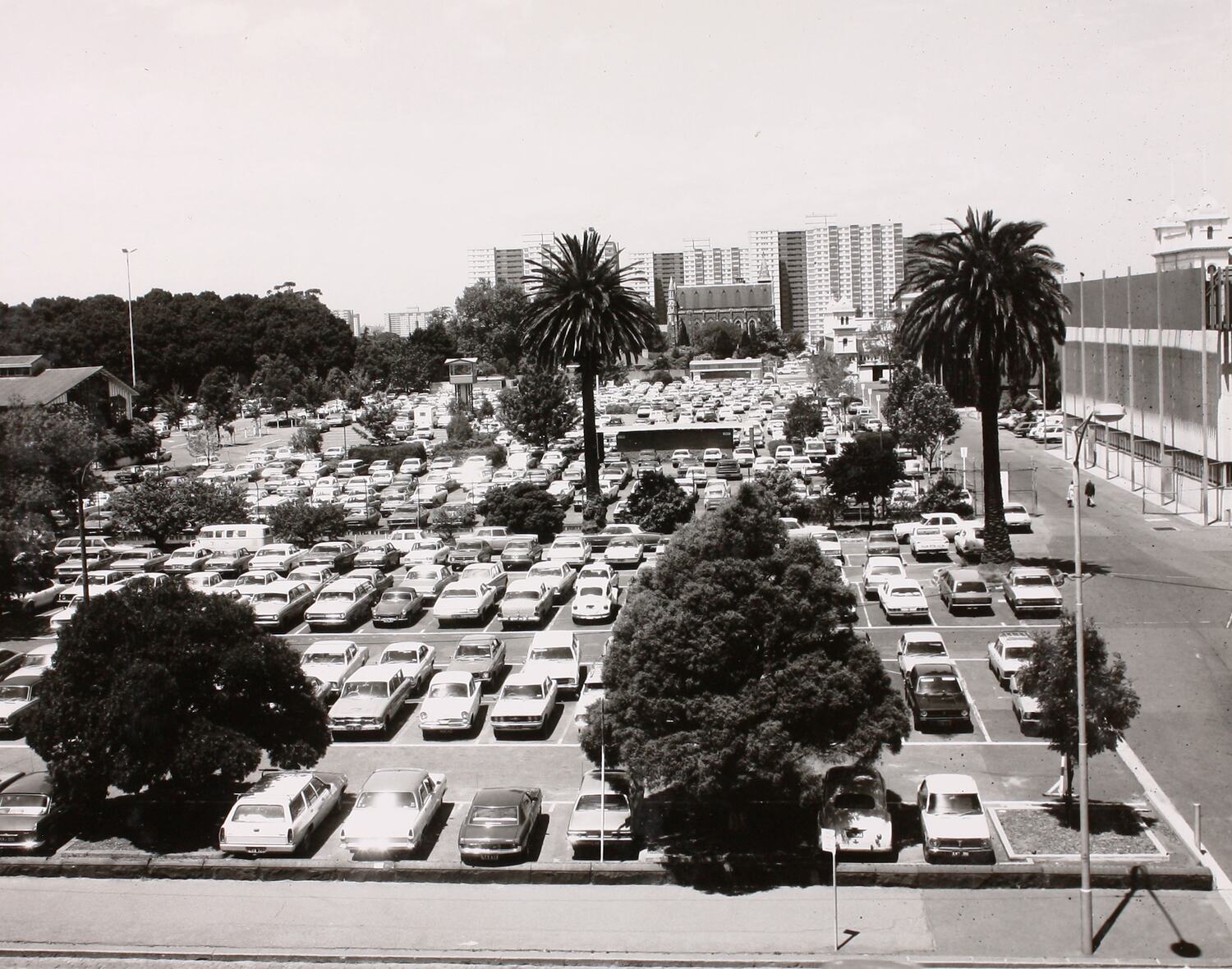 Photograph Northern Car Park, Exhibition Building,