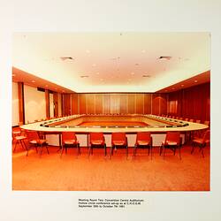 Photograph - Centennial Hall Meeting Rooms, Royal Exhibition Building, Melbourne, circa 1982
