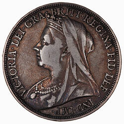 Coin - Crown, Queen Victoria, Great Britain, 1897 (Obverse)