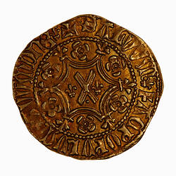 Coin - Demy, James I, Scotland, 1406-1437 (Reverse)