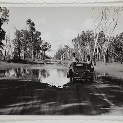 Photograph - Water on the Road to Brisbane, Queensland, Dec 1959