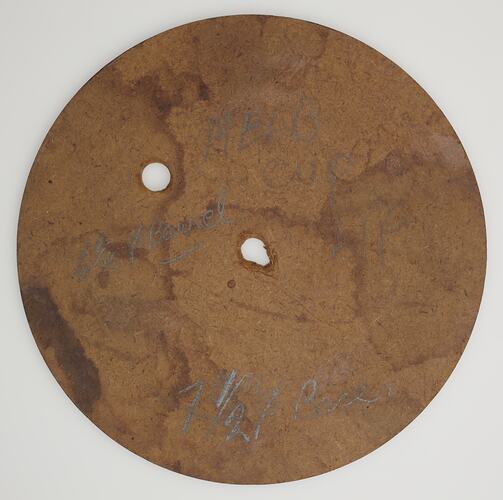 Woodturning Design - Adolph Bruhn & Son, Circular, circa 1970s-1980s