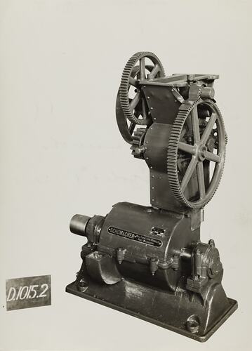 Photograph - Schumacher Mill Furnishing Works, Machine, Port Melbourne, Victoria, 1936