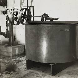 Photograph - Schumacher Mill Furnishing Works, Machine in Factory, Port Melbourne, Victoria, circa 1940s