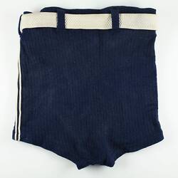 Bathing Costume - Myer, Wool, Blue, circa 1935