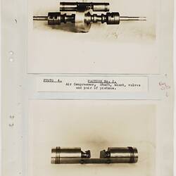 Photograph - Crankless Engines (Australia) Pty Ltd, Air Compressor Components, Fitzroy, Victoria, 1921