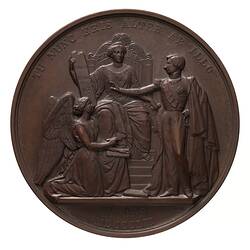 Medal - Leopold Duke of Brabant, Belgium, 1853