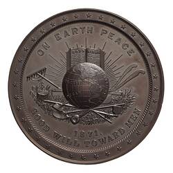 Medal - Indian Peace Medal, President Ulysses S. Grant, United States of America, 1871