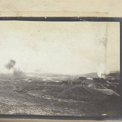 Photograph - Naval Guns Firing, Quarry Siding, Somme, France, Sergeant John Lord, World War I, 1916