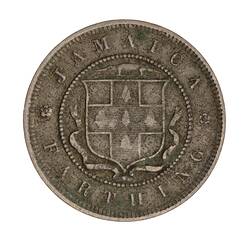 Coin - Farthing, Jamaica, 1882