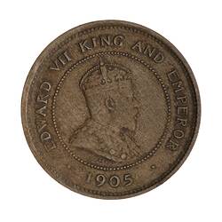 Coin - Farthing, Jamaica, 1905
