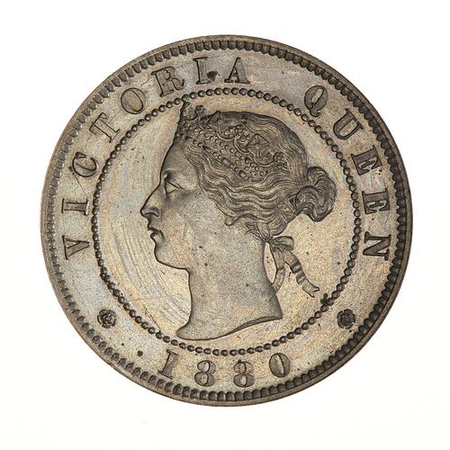 Proof Coin - 1/2 Penny, Jamaica, 1880
