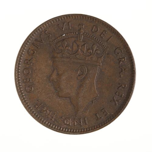 Coin - 1 Cent, Newfoundland, 1941