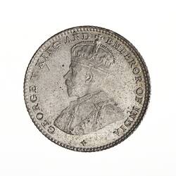 Coin - 5 Cents, Straits Settlements, 1919