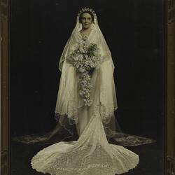 Veil - Wedding, with Accessories, 12 May 1937