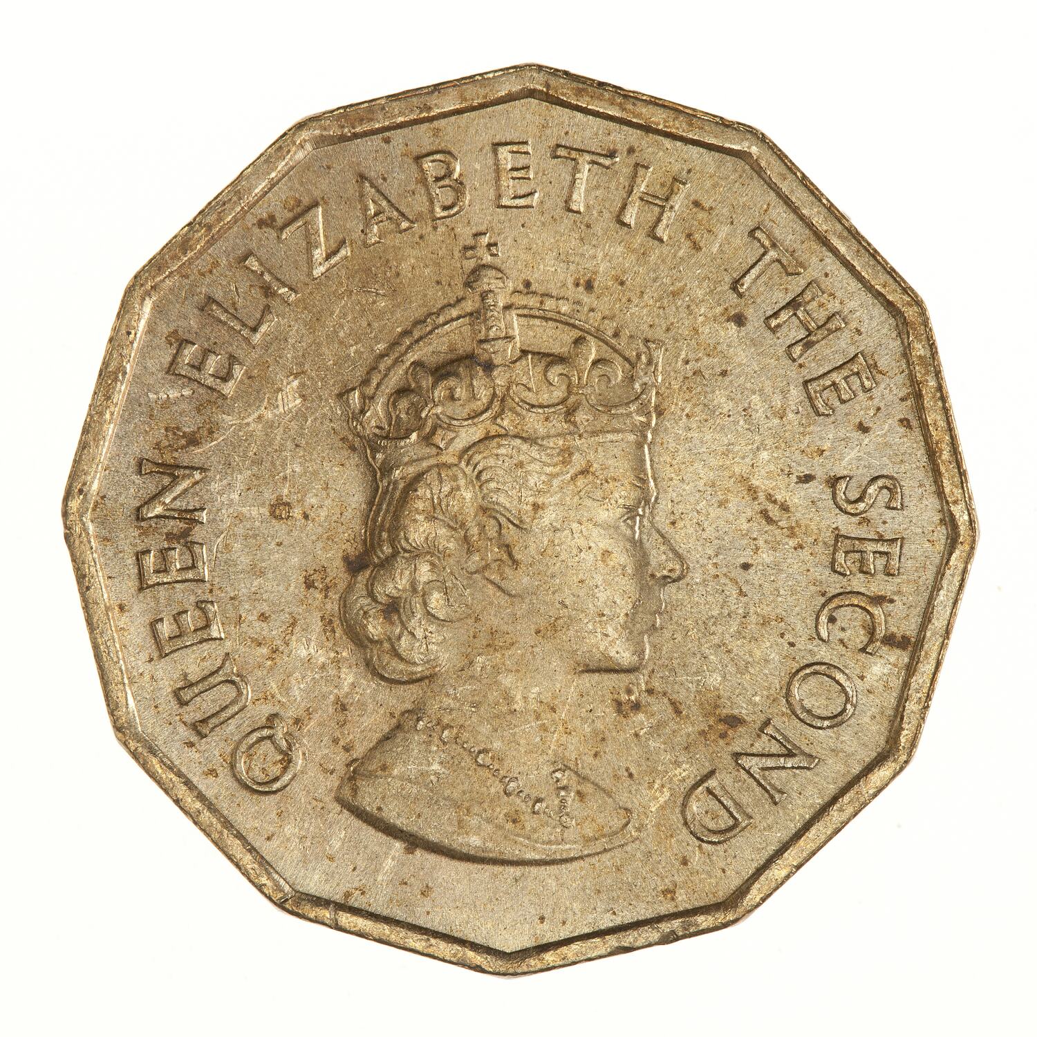 Coin 1/4 Shilling, Jersey, Channel Islands, 1966