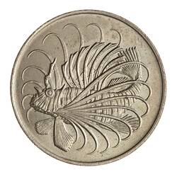 Coin - 50 Cents, Singapore, 1967