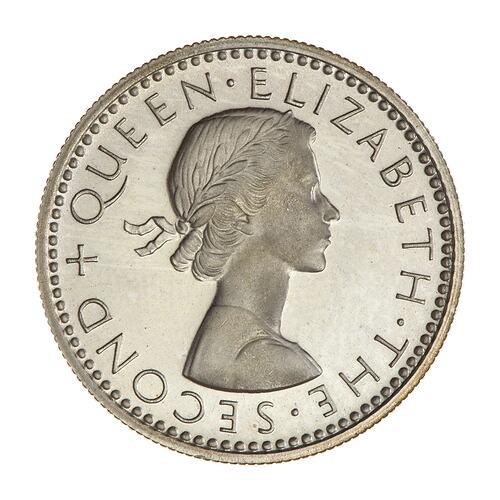 Proof Coin - 6 Pence, Rhodesia & Nyasaland, 1955