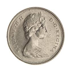 Coin - 10 Cents, Canada, 1974