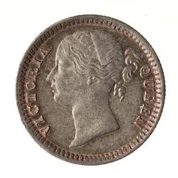 Coin - 1/4 Rupee, East India Company, India, 1840