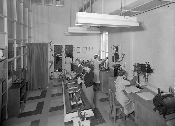 Women Working at Textile Manufacturers, Melbourne, Victoria, 1955