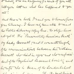 Letter - From WHP McKenzie to Mrs Macpherson, New Zealand, 24 May 1938