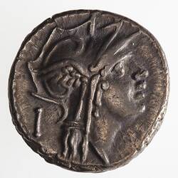 Coin - Denarius, Ancient Roman Republic, 91 BC