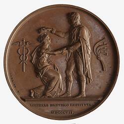 Medal - Deliverance of Danzig, Napoleon Bonaparte (Emperor Napoleon I), France, 1807