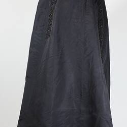 Skirt - Gored, With Train, circa 1890s