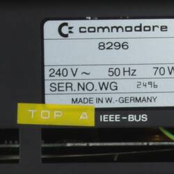 Microcomputer System - Commodore, Model 8296, circa 1979